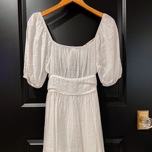 Bow Knot Ruffled Mini Dress